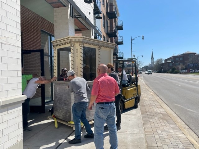 Lilac Station Ticket Booth Delivery DuPage Theater